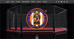 Desktop Screenshot of mixmartialarts.co.in